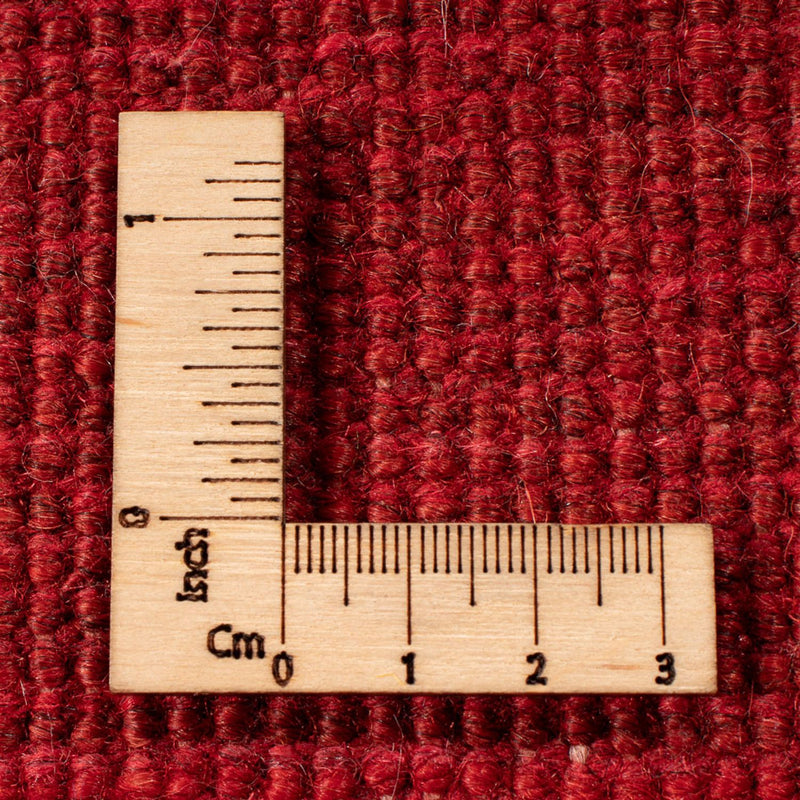 Gabbeh Persisch Teppich 223x297cm - Perserteppich Wollteppich - rot