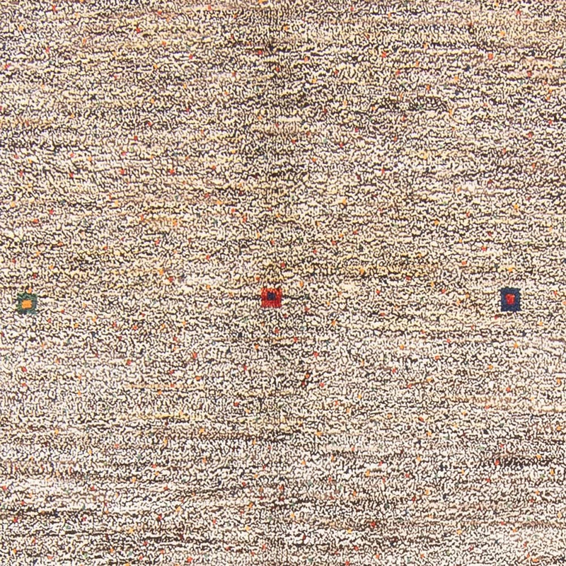 Gabbeh Persisch Teppich 155x202cm - Perserteppich Wollteppich - natur