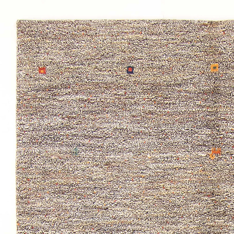 Gabbeh Persisch Teppich 155x202cm - Perserteppich Wollteppich - natur