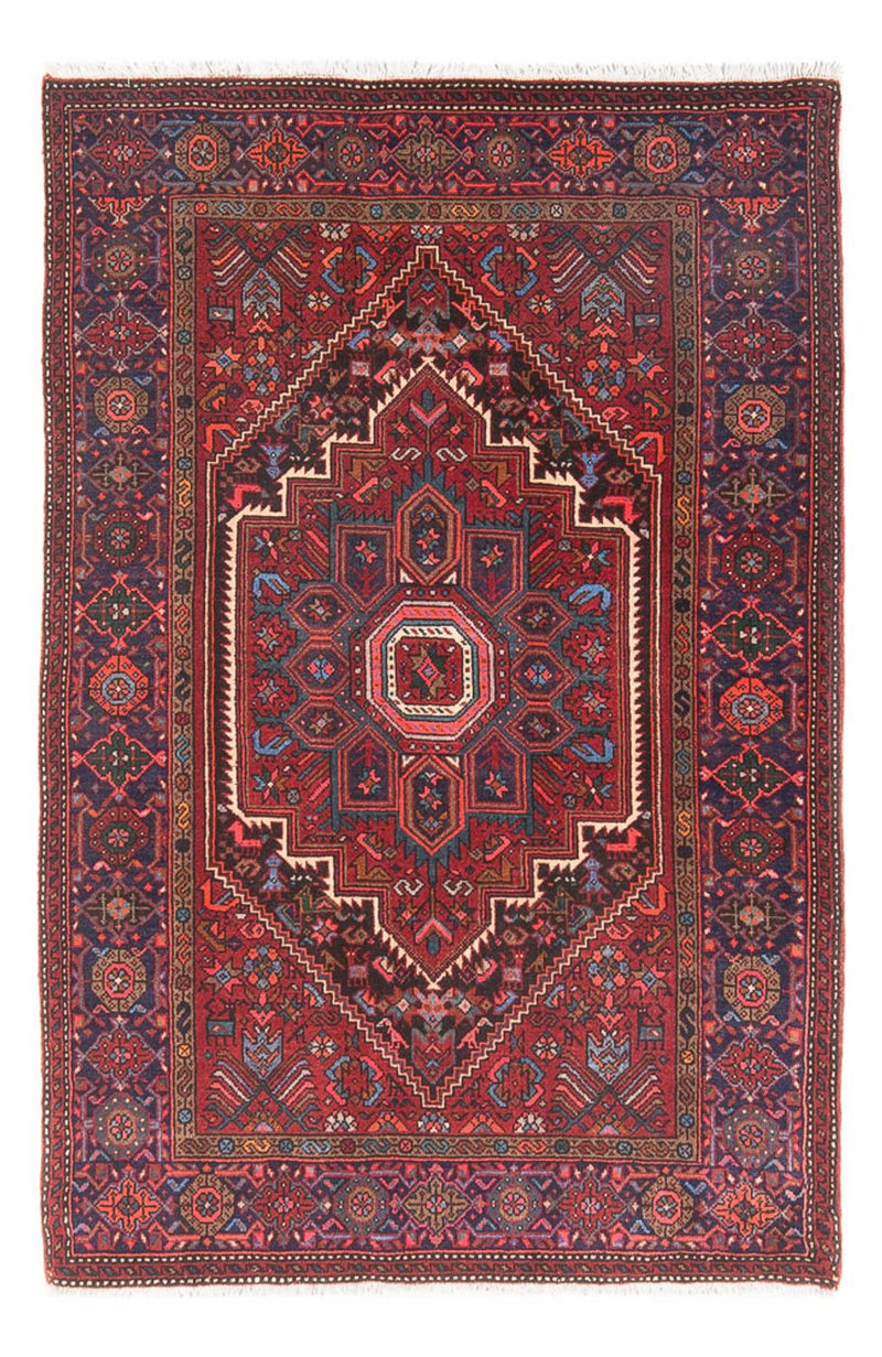 Gholtogh Teppich 78x125cm - Perserteppich - dunkelrot