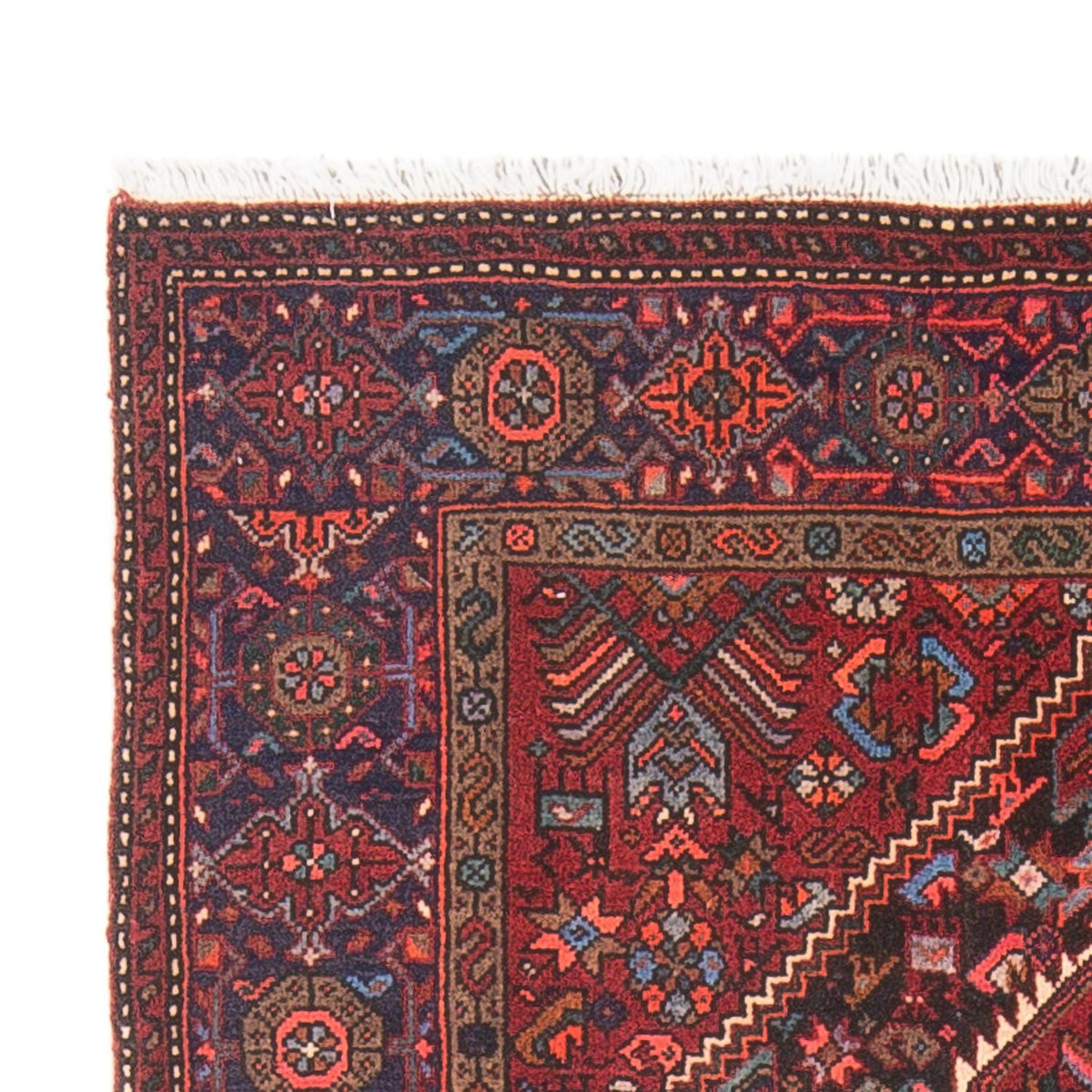 Gholtogh Teppich 78x125cm - Perserteppich - dunkelrot