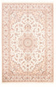 Täbriz - 50 Raj Teppich 196x300cm - Perserteppich - creme