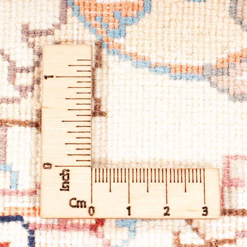 Täbriz - 50 Raj Teppich 87x298cm - Perserteppich - creme