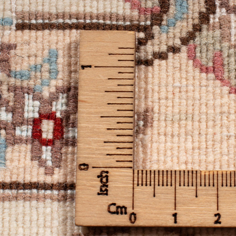Täbriz - 50 Raj Teppich 150x205cm - Perserteppich - creme