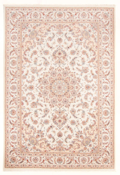 Täbriz - 50 Raj Teppich 200x300cm - Perserteppich - creme