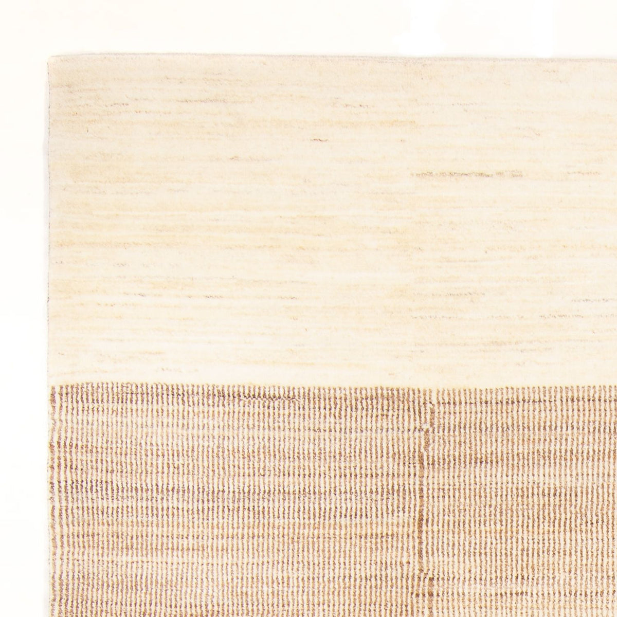 Gabbeh Persisch Teppich 212x245cm - Perserteppich Wollteppich - creme