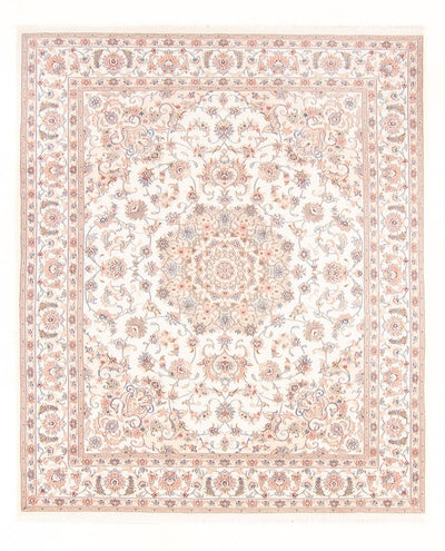 Täbriz - 50 Raj Teppich 197x248cm - Perserteppich - creme