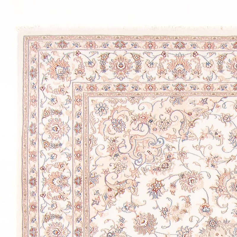 Täbriz - 50 Raj Teppich 197x248cm - Perserteppich - creme