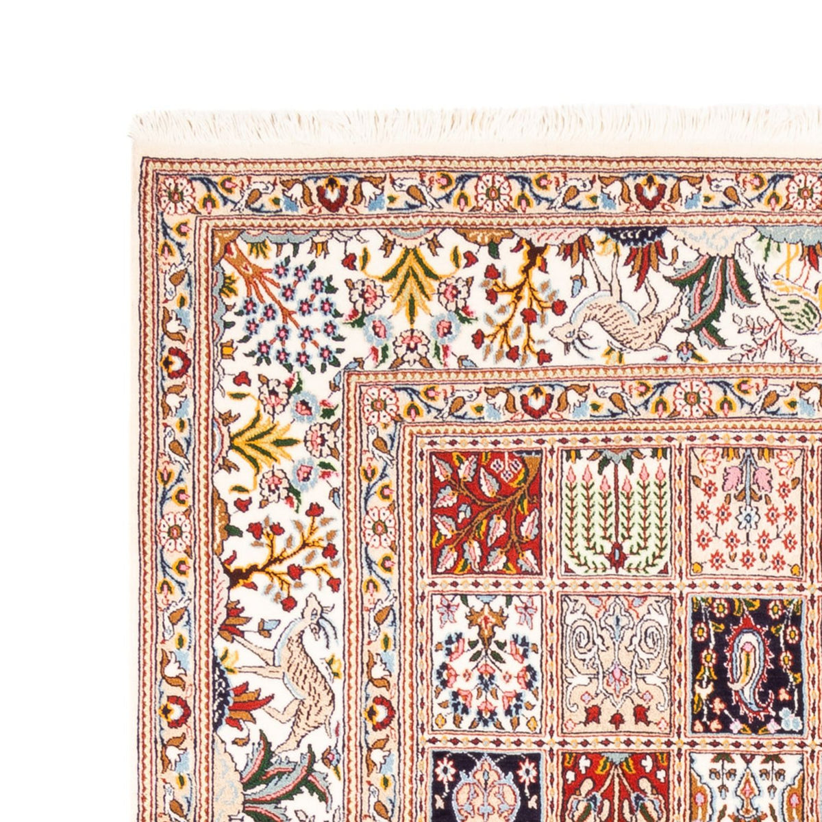 Moud Teppich 195x306cm - Perserteppich - mehrfarbig