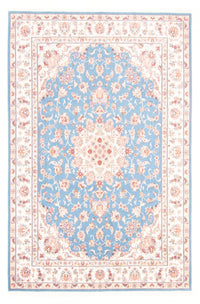 Täbriz - 50 Raj Teppich 168x244cm - Perserteppich - hellblau – product image