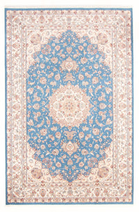 Täbriz - 50 Raj Teppich 200x300cm - Perserteppich - hellblau – product image