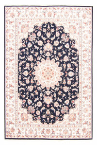 Täbriz - 50 Raj Teppich 168x233cm - Perserteppich - dunkelblau – product image