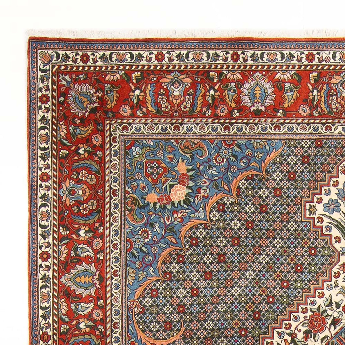 Bachtiar Teppich 200x315cm - Perserteppich - dunkelblau