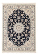Nain - 6La Teppich 81x118cm - Perserteppich - dunkelblau