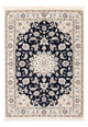 Nain - 6La Teppich 81x120cm - Perserteppich - dunkelblau