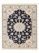 Nain - 6La Teppich 80x120cm - Perserteppich - dunkelblau