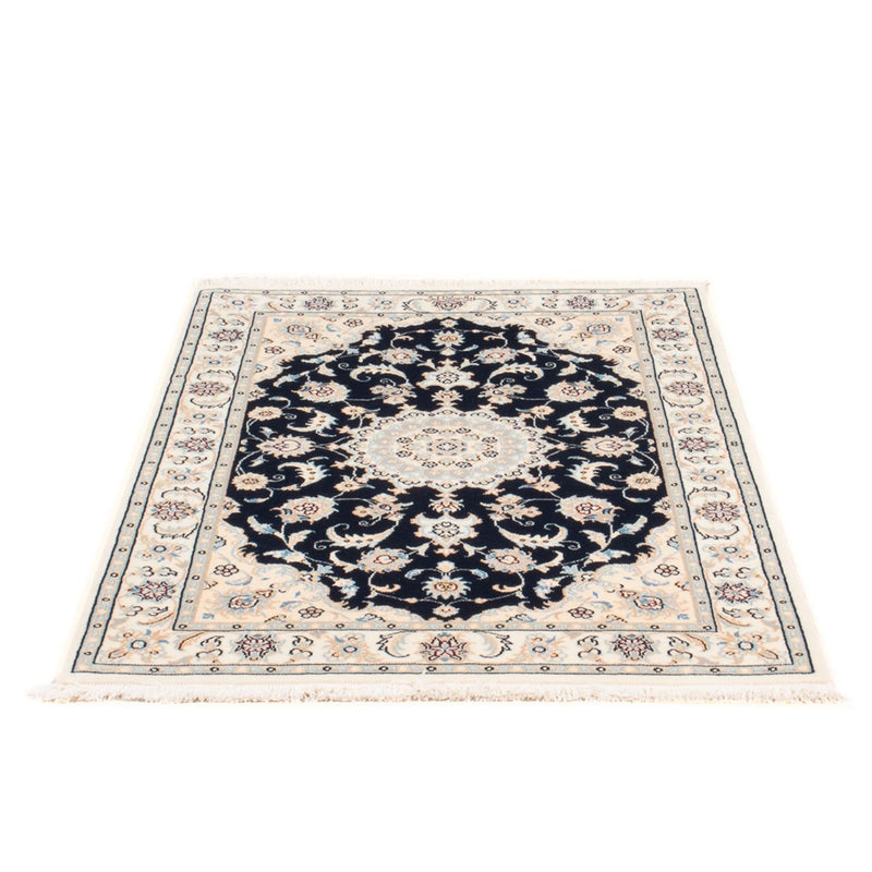 Nain - 6La Teppich 80x120cm - Perserteppich - dunkelblau