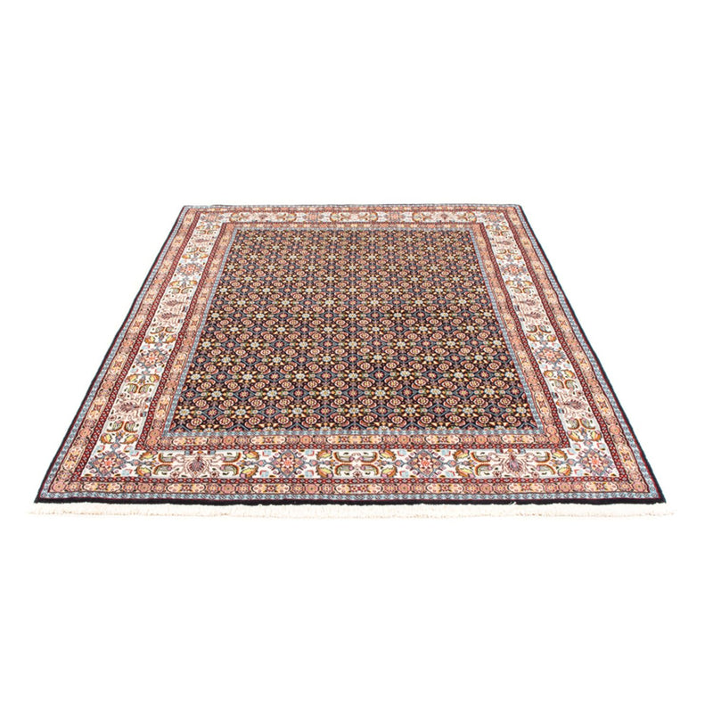 Moud Teppich 141x198cm - Perserteppich - dunkelblau