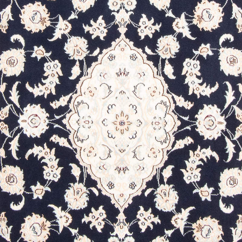 Perserteppich - Nain - Royal - 105 x 155 cm - dunkelblau