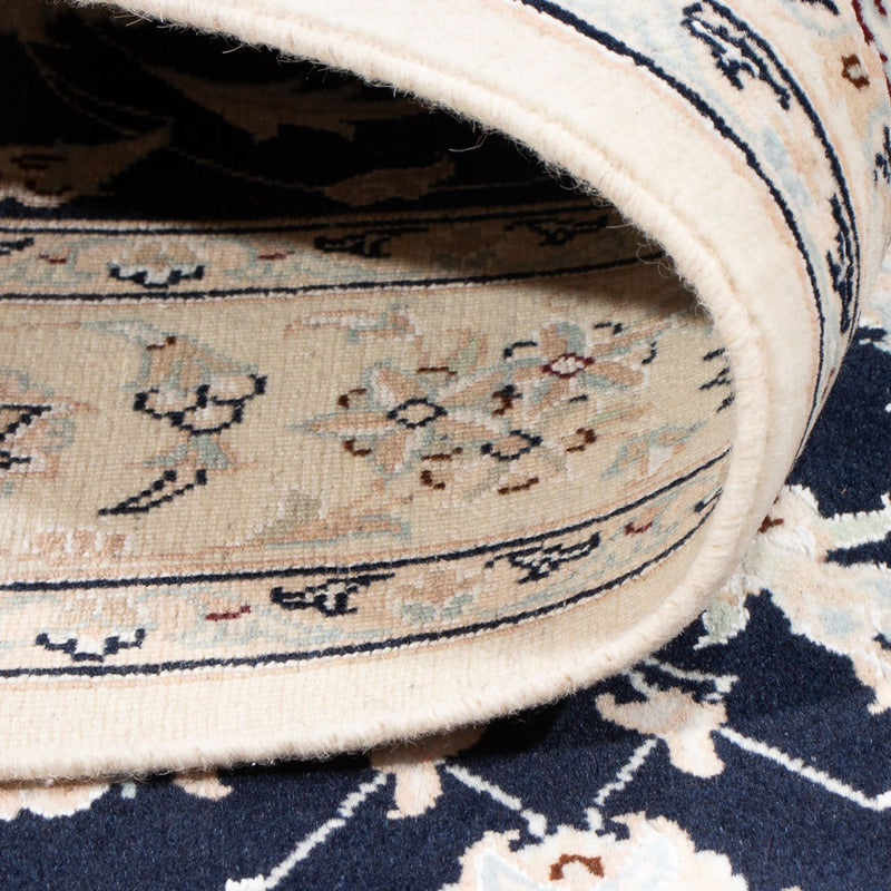 Perserteppich - Nain - Royal - 105 x 155 cm - dunkelblau