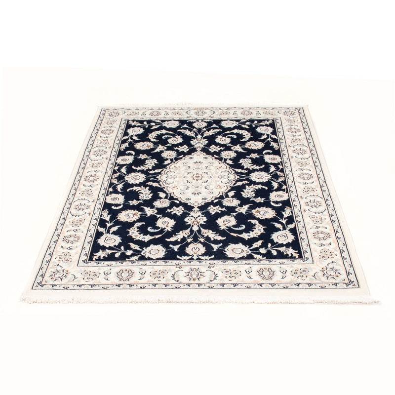 Perserteppich - Nain - Royal - 105 x 155 cm - dunkelblau