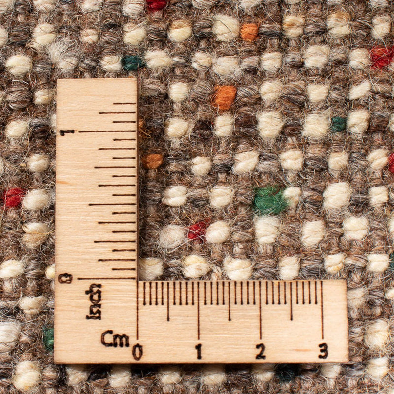 Gabbeh Persisch Teppich 225x298cm - Perserteppich Wollteppich - natur