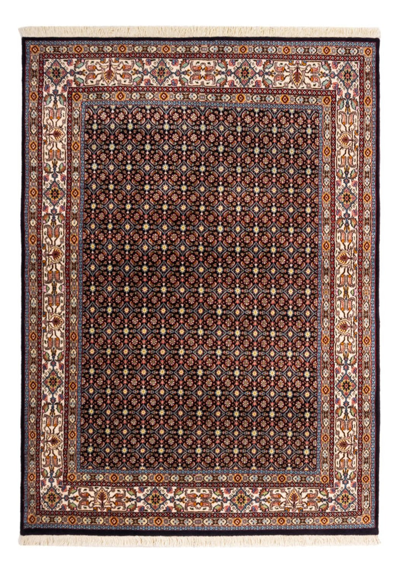 Moud Teppich 139x188cm - Perserteppich - dunkelblau