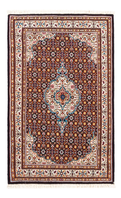 Moud Teppich 80x120cm - Perserteppich - dunkelblau