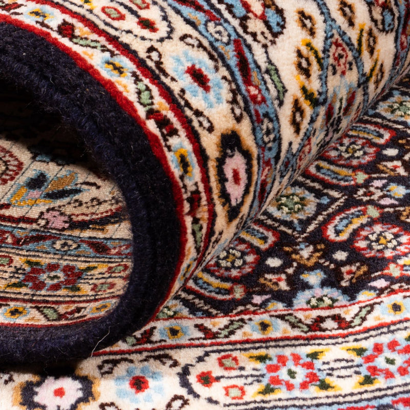 Moud Teppich 144x195cm - Perserteppich - dunkelblau