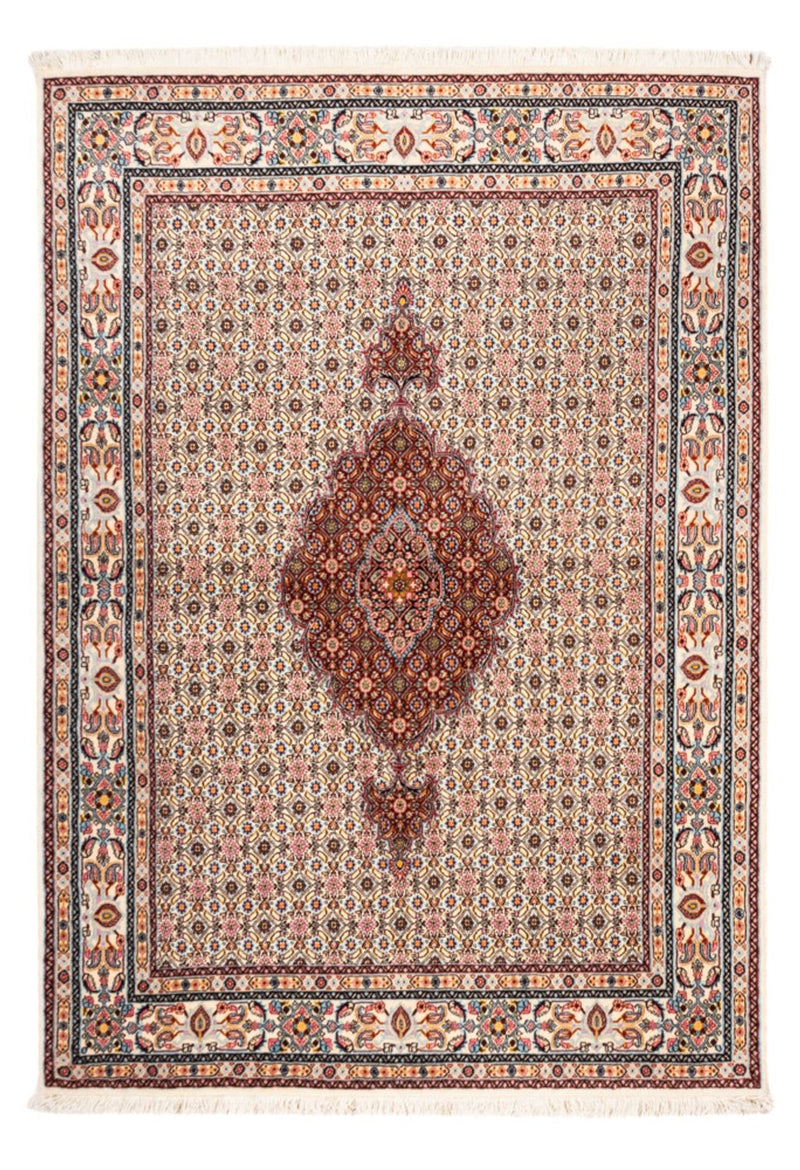 Moud Teppich 141x195cm - Perserteppich - beige