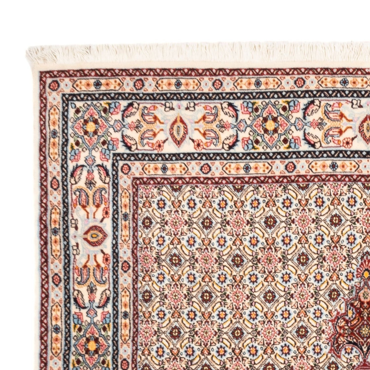 Moud Teppich 141x195cm - Perserteppich - beige