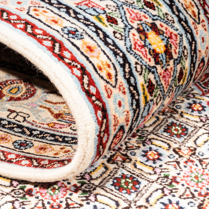 Moud Teppich 141x195cm - Perserteppich - beige