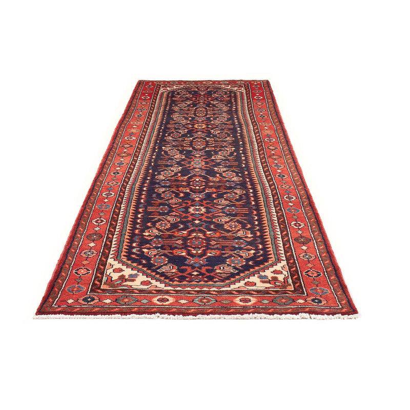Hosseinabad Teppich 104x305cm - Perserteppich - dunkelblau