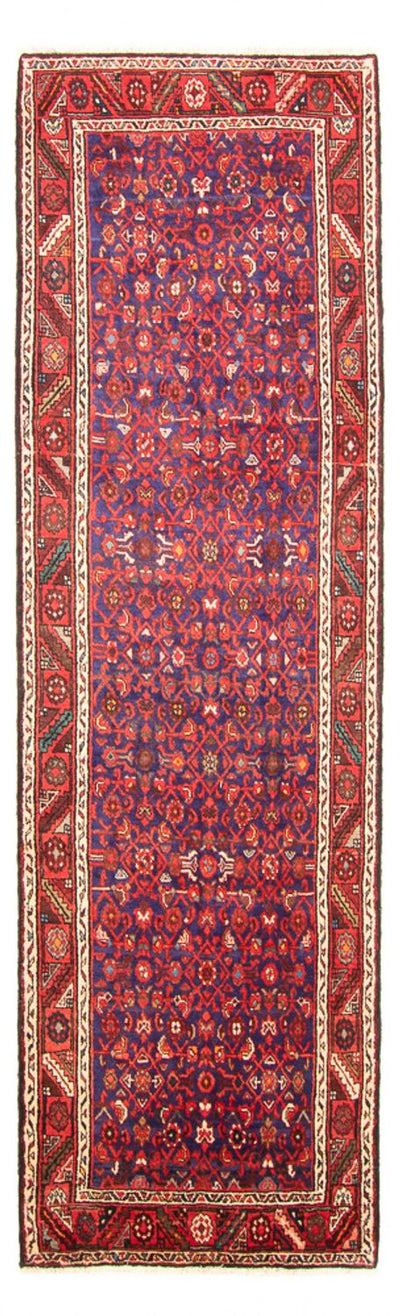 Hosseinabad Teppich 117x316cm - Perserteppich - dunkelblau