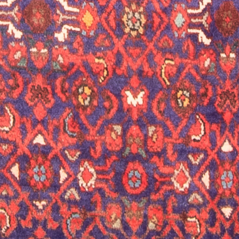 Hosseinabad Teppich 117x316cm - Perserteppich - dunkelblau