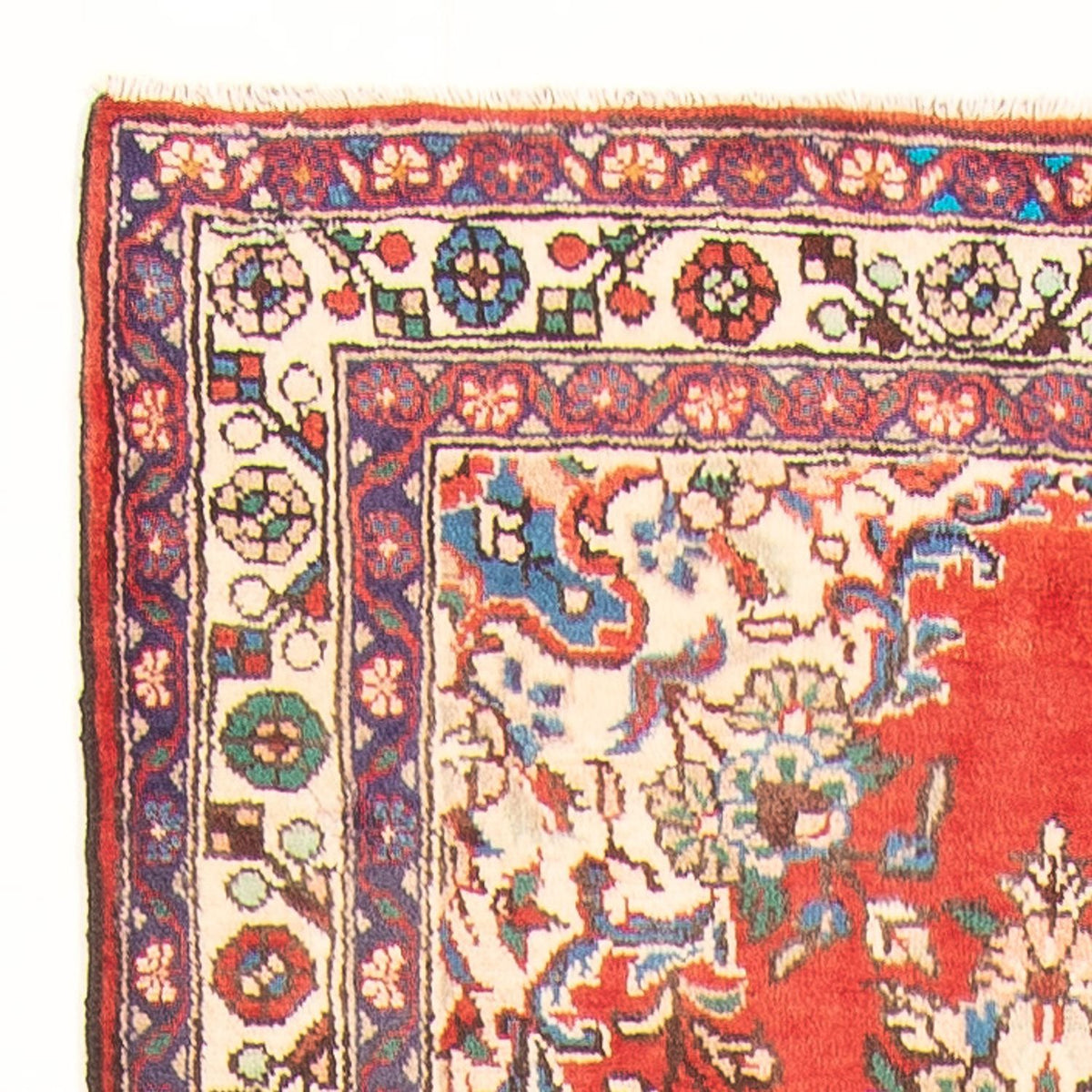 Rudbar Teppich 108x316cm - Perserteppich - rot