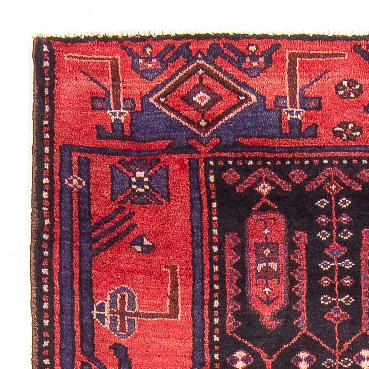 Kolyai Teppich 117x305cm - Perserteppich - dunkelblau