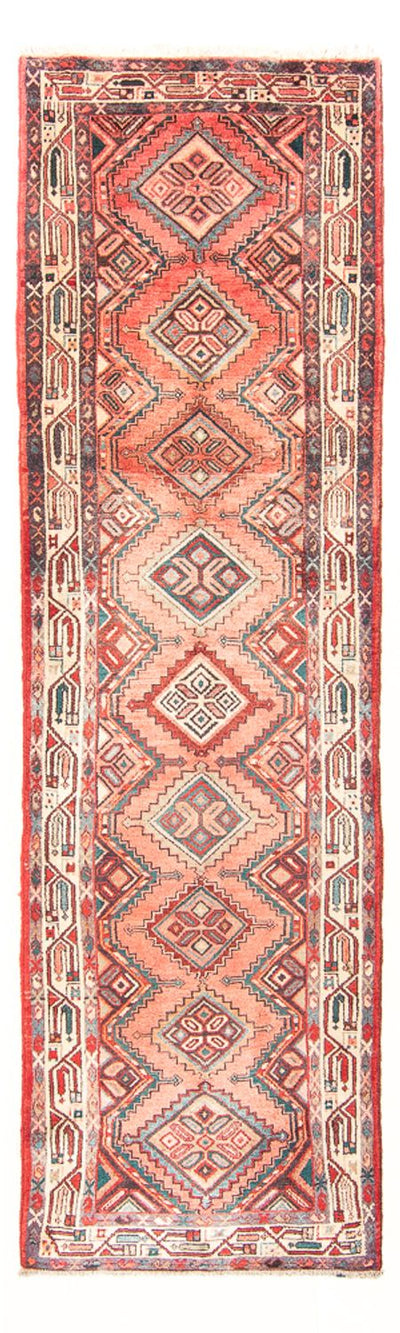 Hamadan Teppich 88x296cm - Perserteppich - rot