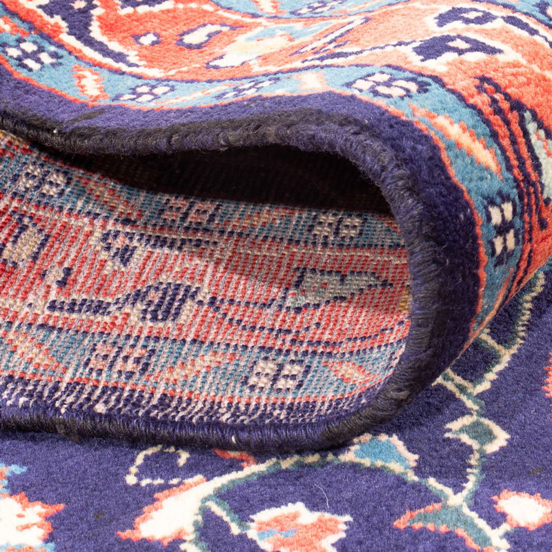 Sarough Teppich 108x323cm - Perserteppich - dunkelblau