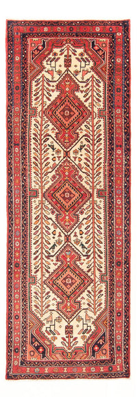 Hamadan Teppich 100x297cm - Perserteppich - creme – product image