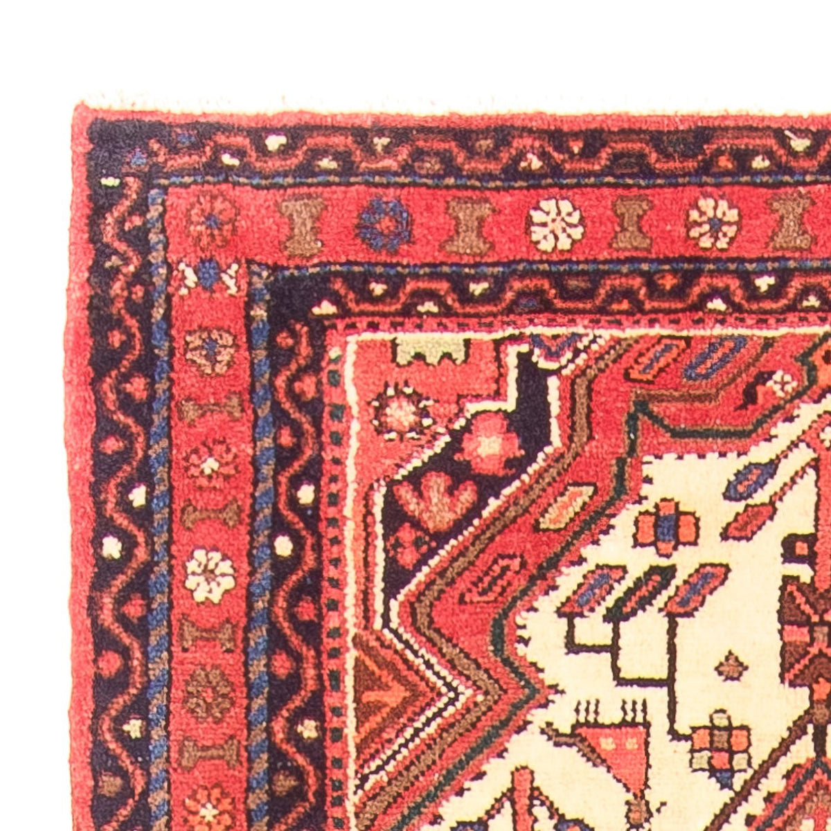 Hamadan Teppich 100x297cm - Perserteppich - creme