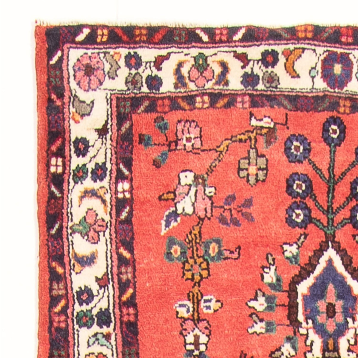 Rudbar Teppich 106x291cm - Perserteppich - rot