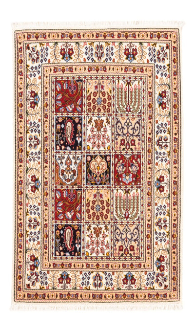 Moud Teppich 82x126cm - Perserteppich - mehrfarbig