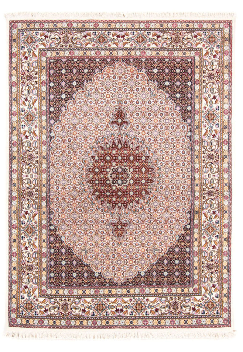 Moud Teppich 142x195cm - Perserteppich - creme