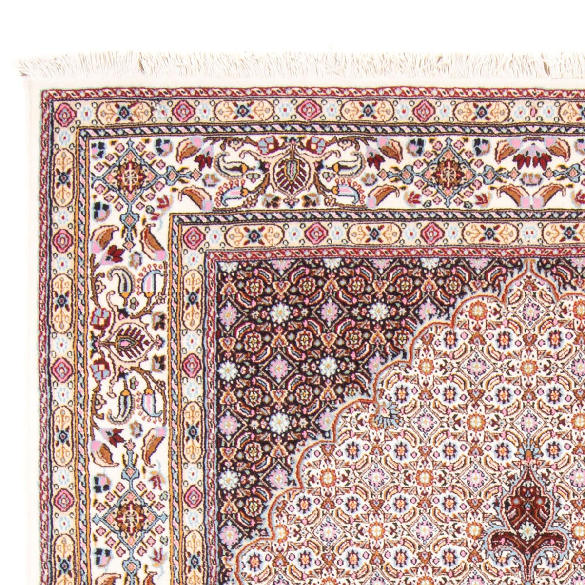 Moud Teppich 142x195cm - Perserteppich - creme