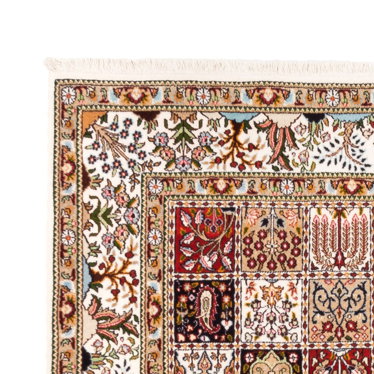 Moud Teppich 147x200cm - Perserteppich - mehrfarbig