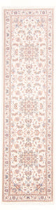 Täbriz - 50 Raj Teppich 80x296cm - Perserteppich - creme
