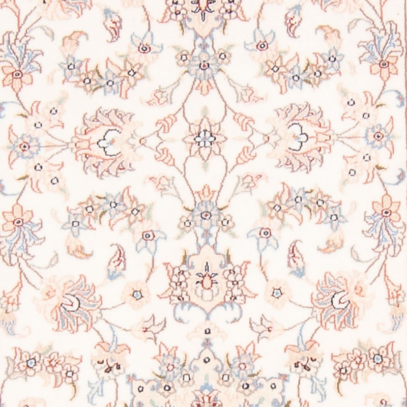 Täbriz - 50 Raj Teppich 80x296cm - Perserteppich - creme