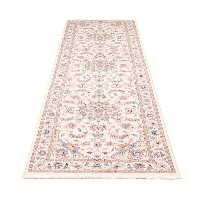 Täbriz - 50 Raj Teppich 80x296cm - Perserteppich - creme