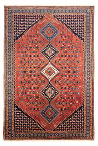 Qaraja Teppich 202x304cm - Perserteppich - rot – product image